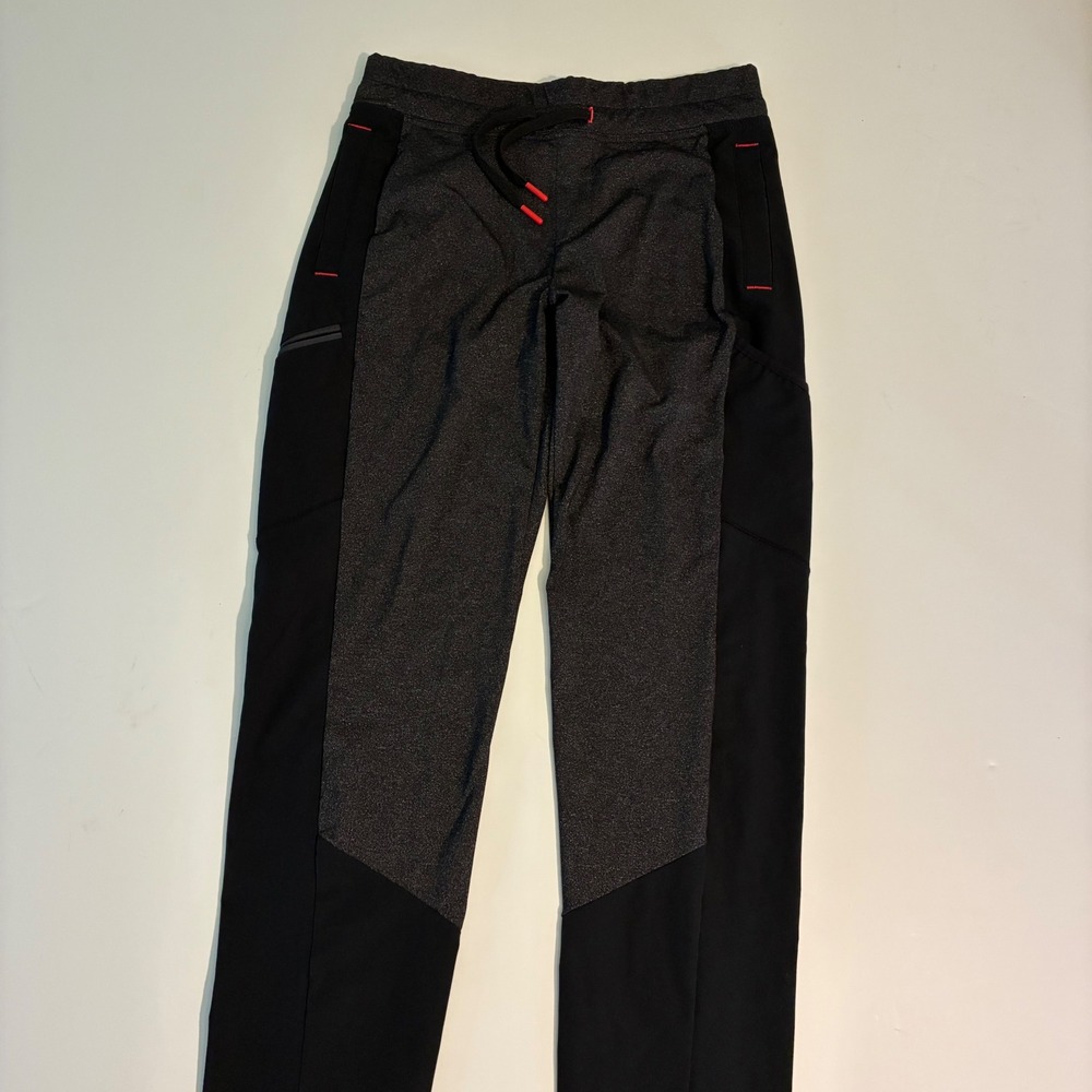 Title Nine Womens XS Track Pants Charcoal Black Hiking Activewear TN-220998